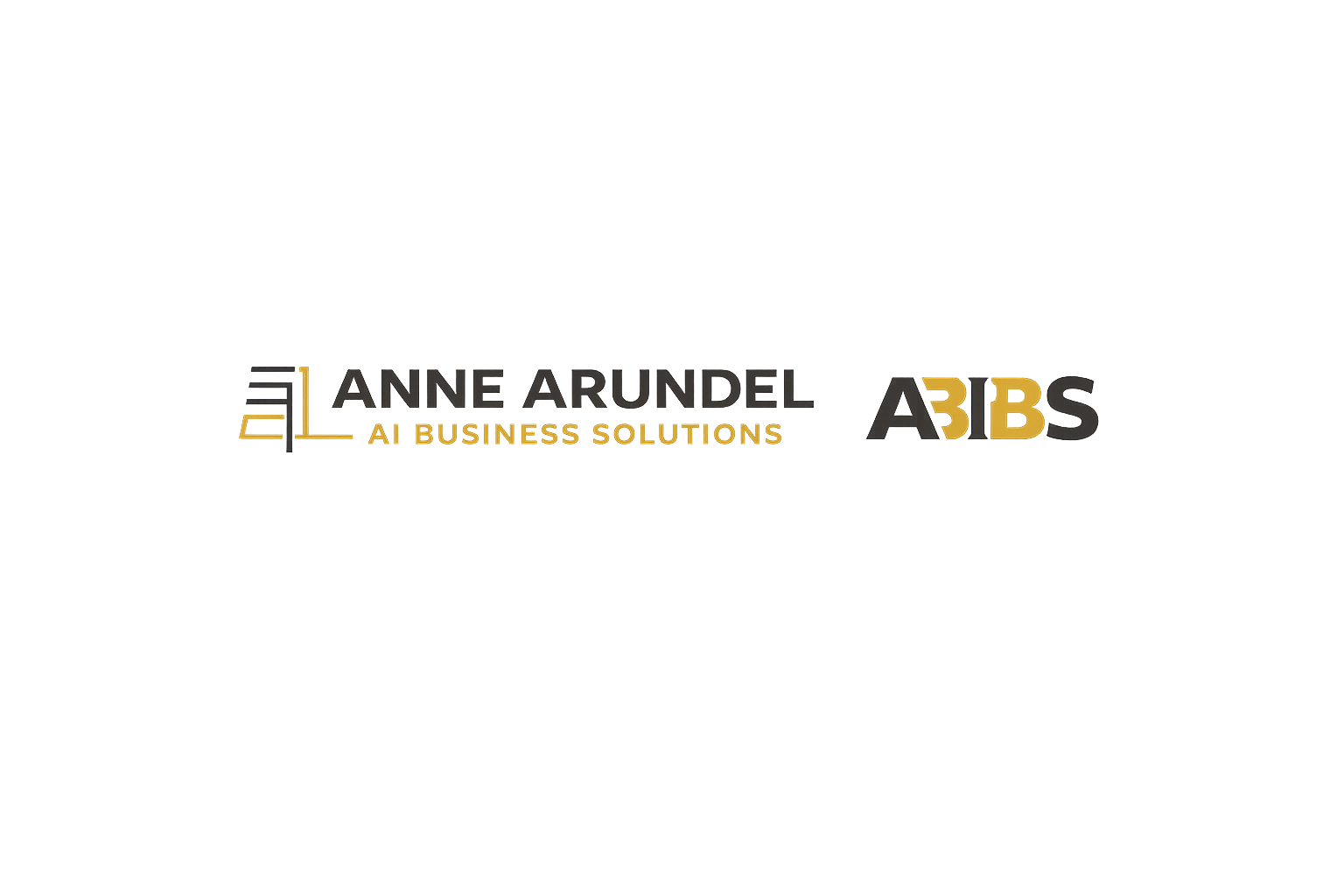 Owner Operator Logo for Anne Arundel AI Business Solutions featuring stylized column and text 'Anne Arundel AI Business Solutions' and 'A3BS'